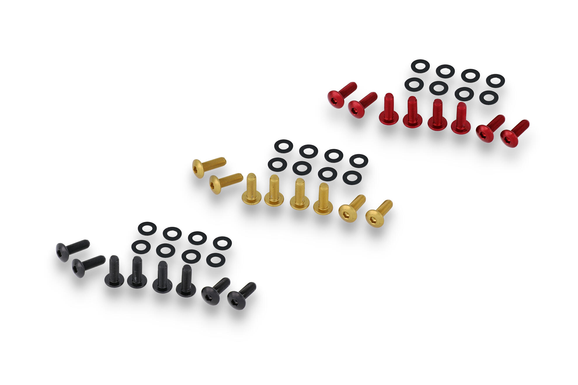 CNC Racing Billet Windscreen bolt kit for Ducati 1198/1098/848, V2/1299/1199R/959 Panigale, 999/749, and MV Agusta F4/F3 CNC Racing Billet Windscreen bolt kit for Ducati 1198/1098/848, V2/1299/1199R/959 Panigale, 999/749, and MV Agusta F4/F3